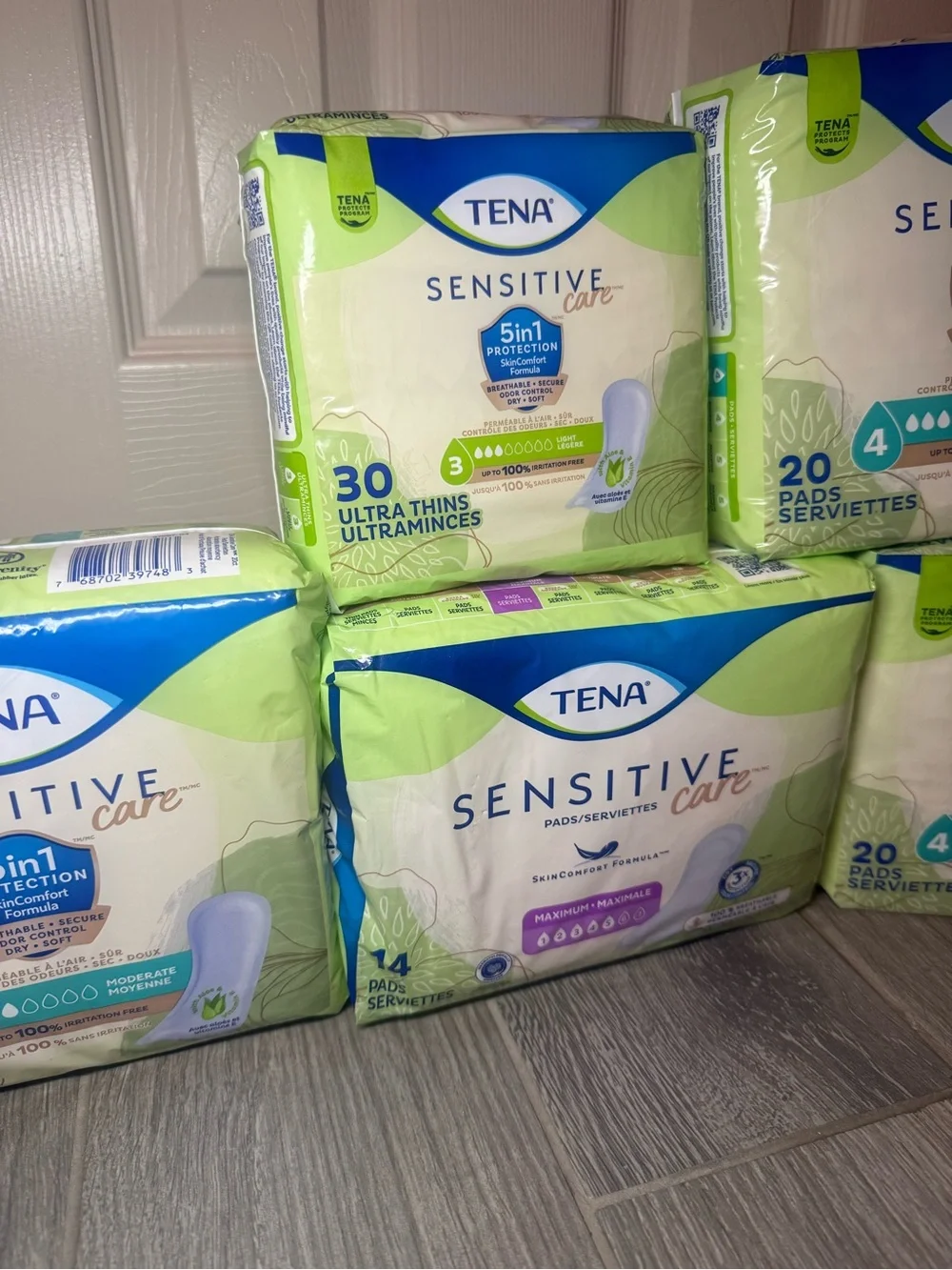 NWT Tena Pads Bundle